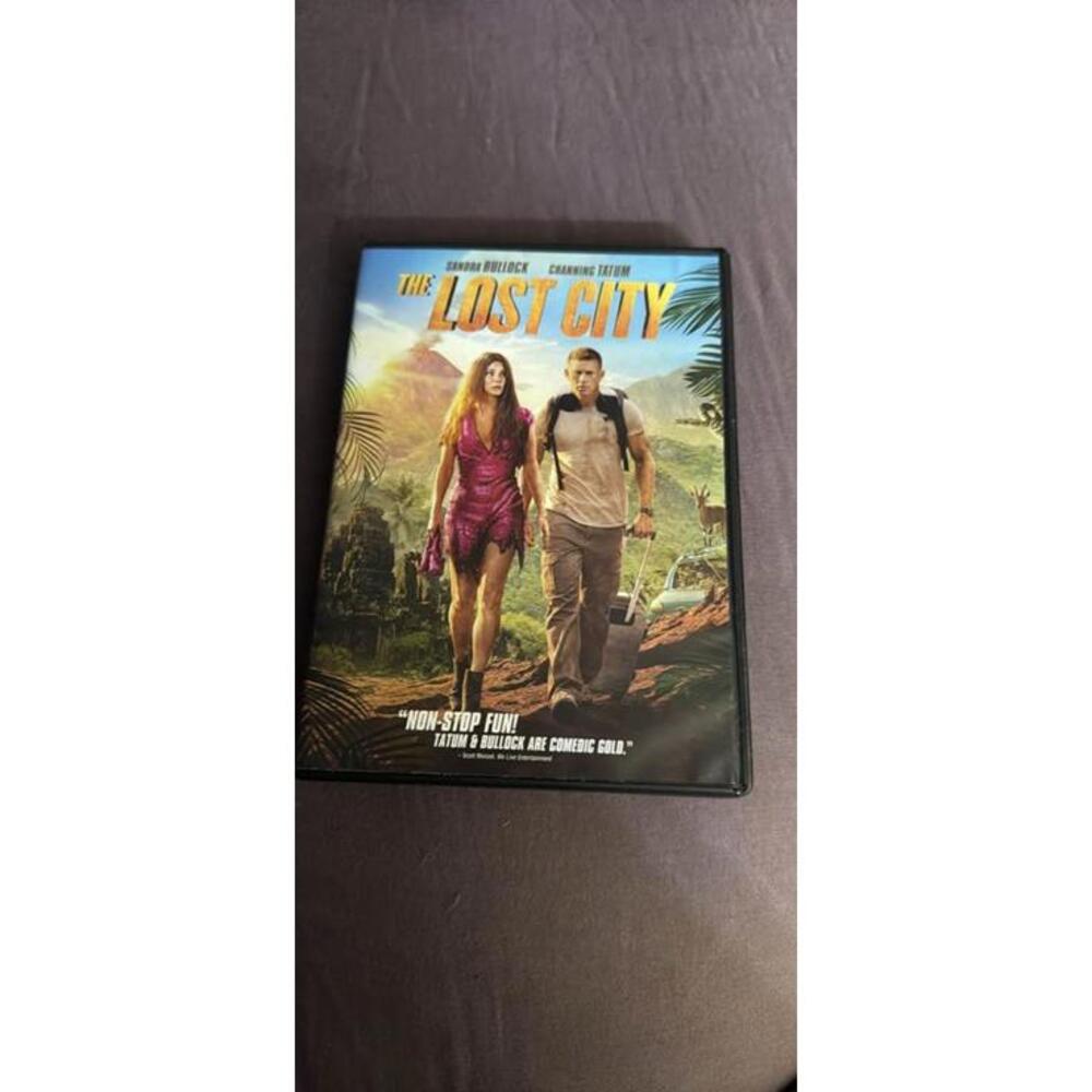 The Lost City DVD Sandra Bullock Channing Tatum